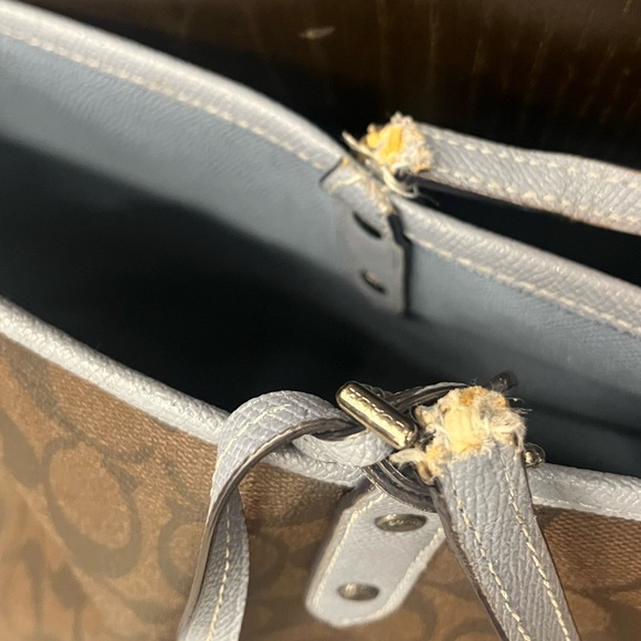 ‼️COACH REHAB bag- AS IS‼️ Reversible Tote Sign. Canvas w/ Flag, style# F25949. - Picture 8 of 8